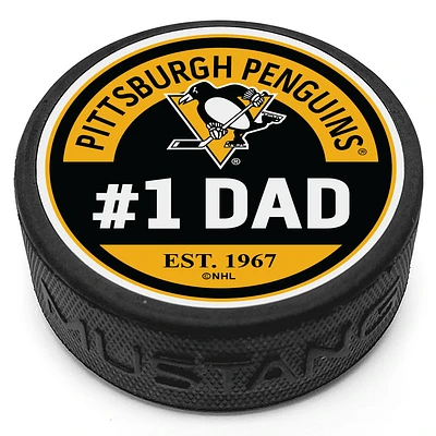 Pittsburgh Penguins #1 Dad Puck