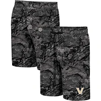 Men's Colosseum Charcoal Vanderbilt Commodores Realtree Aspect Ohana Swim Shorts