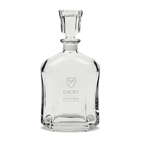 Oxford College Team Design 23.75oz. Crystal Whiskey Decanter