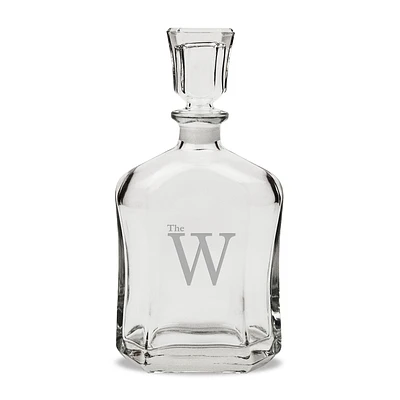 Mississippi University for Women Owls Team Design 23.75oz. Crystal Whiskey Decanter