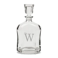 Mississippi University for Women Owls Team Design 23.75oz. Crystal Whiskey Decanter