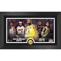 Highland Mint LeBron James NBA All-Time Scoring Record 12'' x 20'' Bronze Coin Photo Mint