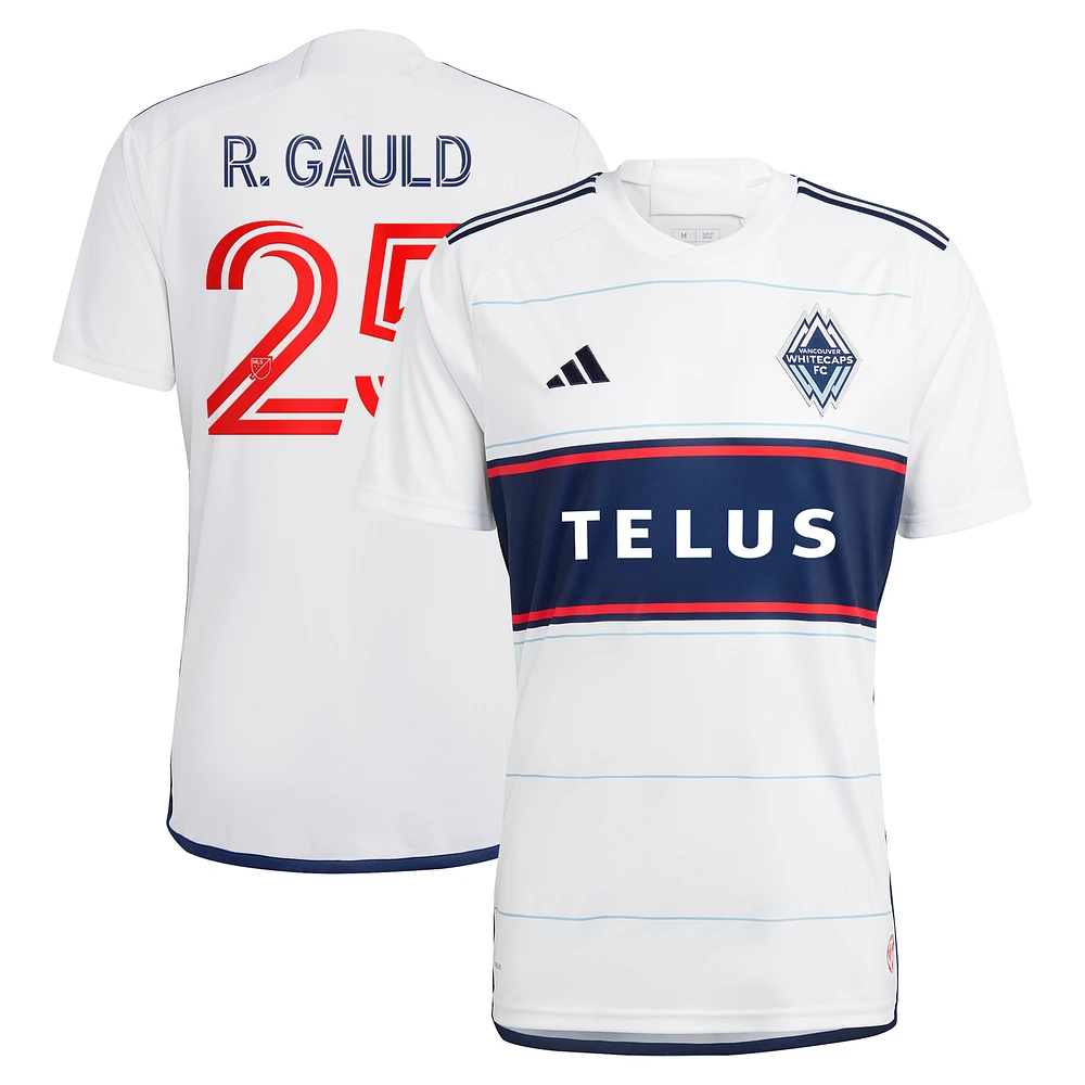 Men's adidas Ryan Gauld White Vancouver Whitecaps FC 2023 Bloodlines - Replica Player Jersey