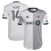 Men's adidas Mark-Anthony Kaye White Toronto FC 2023 Community Kit