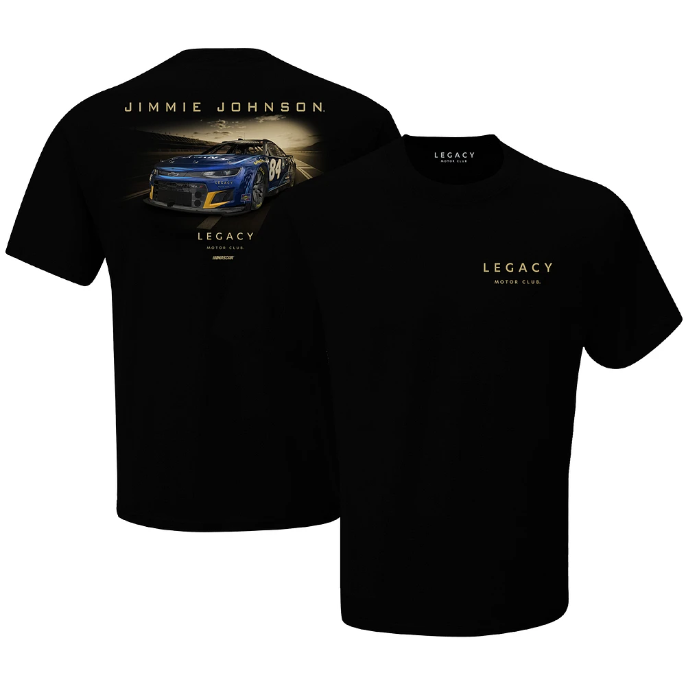 Men's LEGACY Motor Club Team Collection Black Jimmie Johnson Carvana T-Shirt