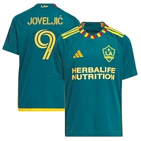 Youth adidas Dejan Joveljic Green LA Galaxy 2023 Kit Replica Player Jersey