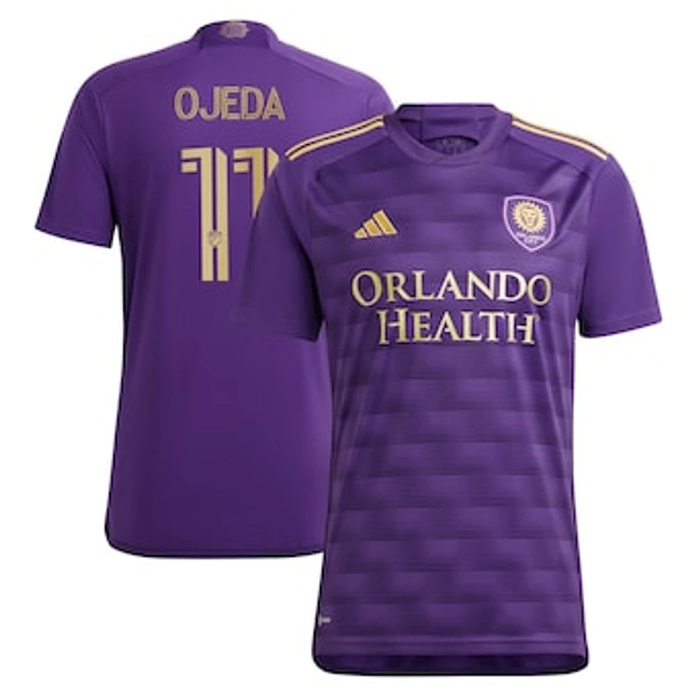 Men's adidas Martín Ojeda Purple Orlando City SC 2023 The Wall Kit Replica Player Jersey