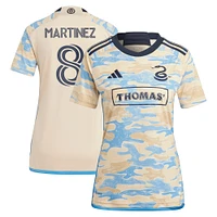 Women's adidas Jose Martinez Tan Philadelphia Union 2023 For Philly Replica Jersey