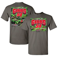 Men's Joe Gibbs Racing Team Collection Charcoal Ty Interstate Batteries Car T-Shirt