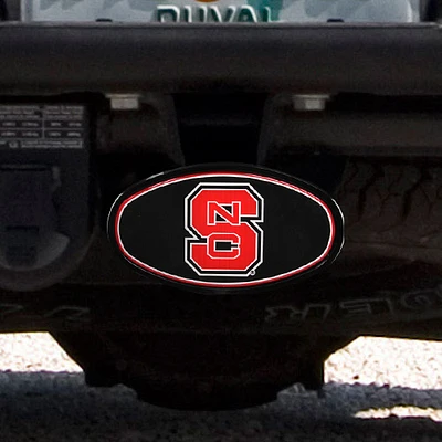 North Carolina State Wolfpack Domed Logo Plastic Hitch Cover