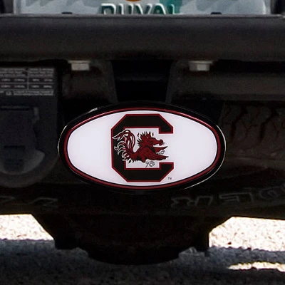 South Carolina Gamecocks Domed Logo Plastic Hitch Cover