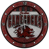 South Carolina Gamecocks 12'' Art-Glass Wall Clock