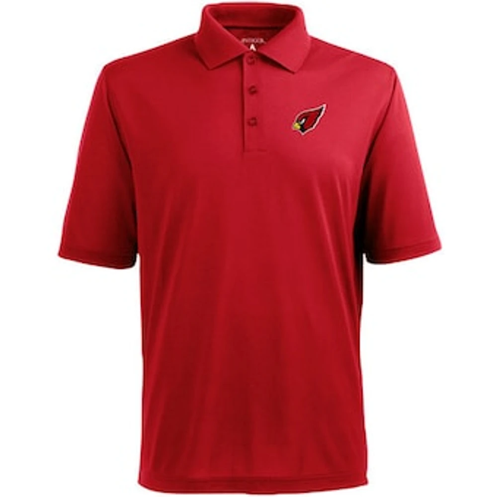 Antigua Arizona Cardinals Pique Xtra-Lite Polo - Cardinal