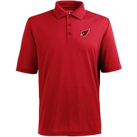 Antigua Arizona Cardinals Pique Xtra-Lite Polo - Cardinal