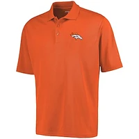 Antigua Denver Broncos Pique Xtra-Lite Polo - Orange