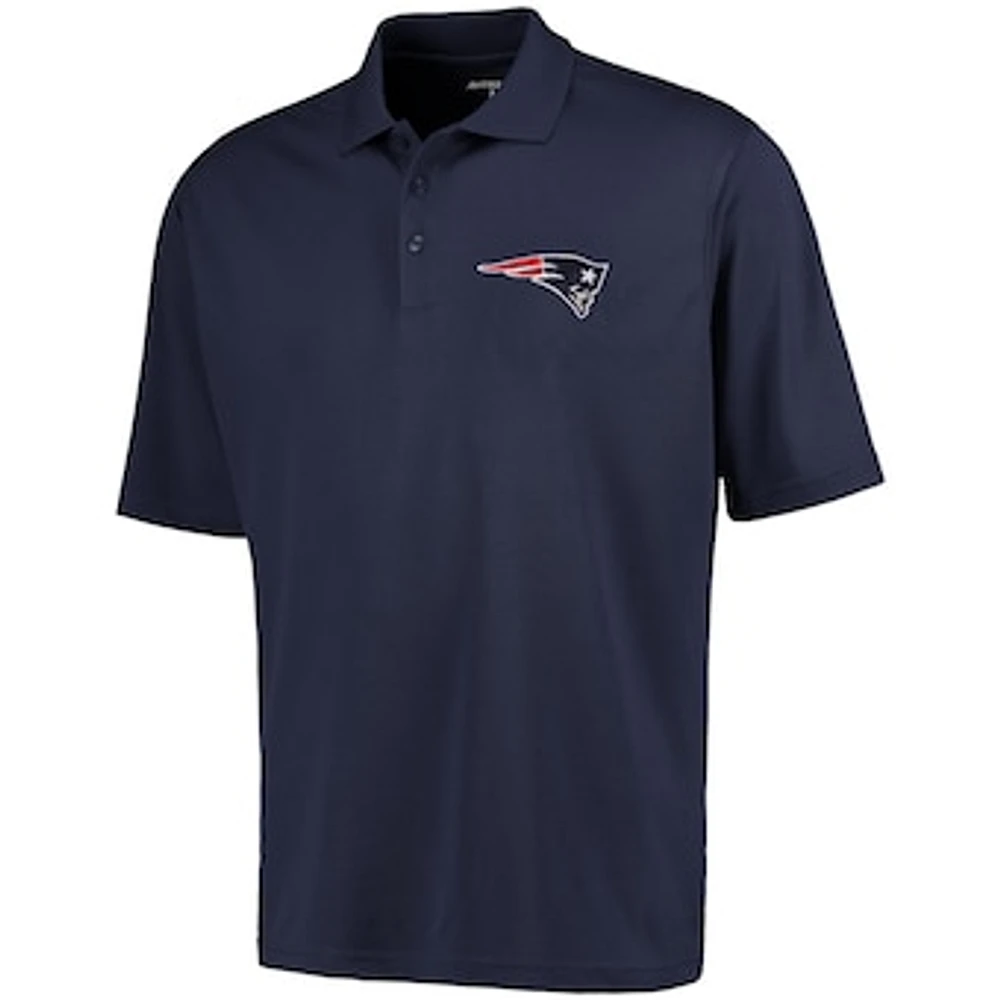 Antigua New England Patriots Pique Xtra-Lite Polo - Navy