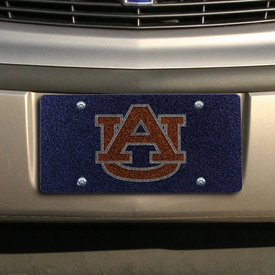 Auburn Tigers Glitter License Plate