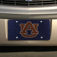 Auburn Tigers Glitter License Plate