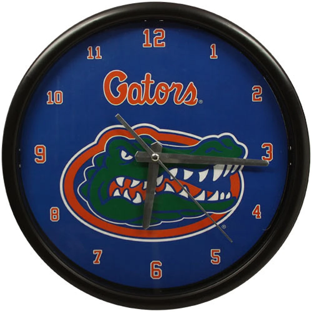 Florida Gators Black Rim Basic Clock