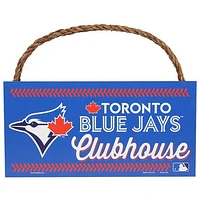 WinCraft Toronto Blue Jays 5" x 10" Rope Wood Sign