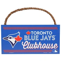 WinCraft Toronto Blue Jays 5" x 10" Rope Wood Sign