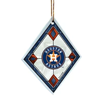 The Memory Company Houston Astros Art Glass Ornament