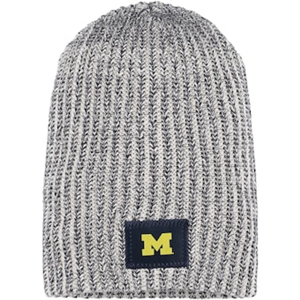 Women's Love Your Melon  Gray Michigan Wolverines Beanie 