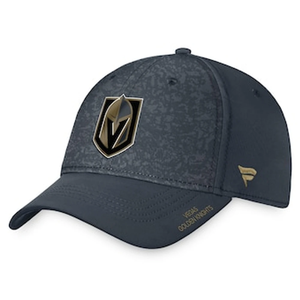 Men's Fanatics  Charcoal Vegas Golden Knights Authentic Pro Rink Flex Hat