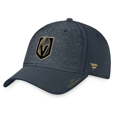 Men's Fanatics  Charcoal Vegas Golden Knights Authentic Pro Rink Flex Hat