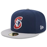 Men's New Era Somerset Patriots Authentic Collection Alternate Logo 59FIFTY Fitted Hat