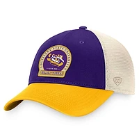 Men's Top of the World Purple LSU Tigers Refined Trucker Adjustable Hat