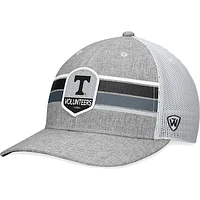 Men's Top of the World Heather Gray Tennessee Volunteers Essential Trucker Adjustable Hat