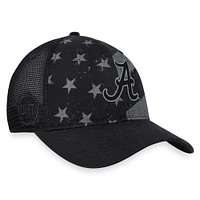 Men's Top of the World Black Alabama Crimson Tide OHT Stealth Trucker Adjustable Hat