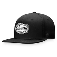 Men's Top of the World Black Florida Gators Dusk Flex Hat