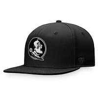 Men's Top of the World Black Florida State Seminoles Dusk Flex Hat