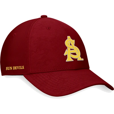 Men's Top of the World Maroon Arizona State Sun Devils Deluxe Flex Hat