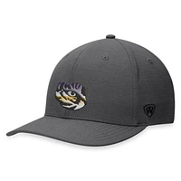 Men's Top of the World Gray LSU Tigers Iron Flex Hat