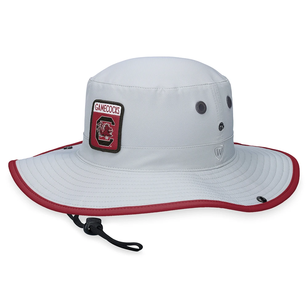 Men's Top of the World Gray South Carolina Gamecocks Steady Bucket Hat