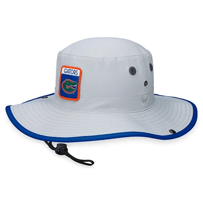 Men's Top of the World Gray Florida Gators Steady Bucket Hat