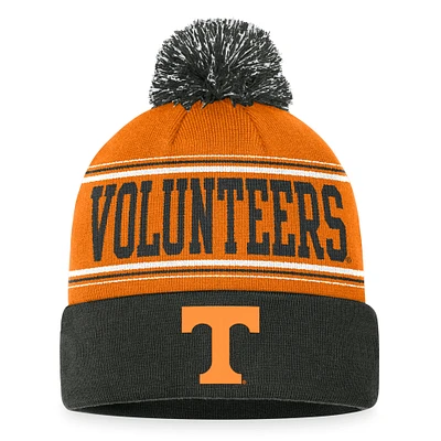 Men's Top of the World  Tennessee Orange Tennessee Volunteers Draft Cuffed Knit Hat with Pom