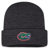 Men's Top of the World Charcoal Florida Gators Sheer Cuffed Knit Hat