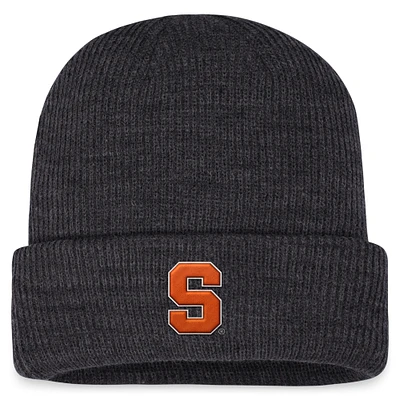 Men's Top of the World Charcoal Syracuse Orange Sheer Cuffed Knit Hat