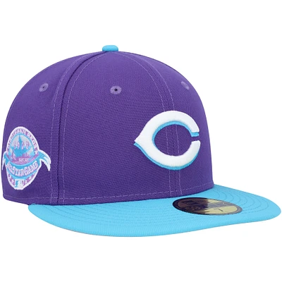 Men's New Era Purple Cincinnati Reds Vice 59FIFTY Fitted Hat