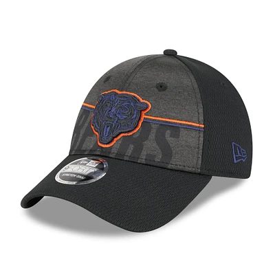 Men's New Era Black Chicago Bears 2023 NFL Training Camp Team Colorway 9FORTY Adjustable Hat