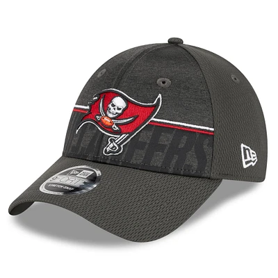 Men's New Era Pewter Tampa Bay Buccaneers 2023 NFL Training Camp 9FORTY Adjustable Hat