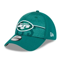 Men's New Era Green New York Jets 2023 NFL Training Camp 39THIRTY Flex Fit Hat