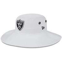 Men's New Era White Las Vegas Raiders 2023 NFL Training Camp Panama Bucket Hat