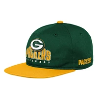 Youth Green Green Bay Packers Legacy Deadstock Snapback Hat