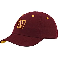 Infant Burgundy Washington Commanders Team Slouch Flex Hat