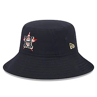 Men's New Era  Navy Houston Astros 2023 Fourth of July Bucket Hat